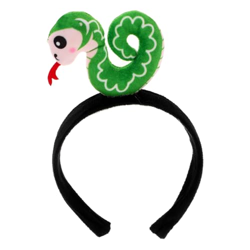 TOVINANNA Stirnband Mit Schlangen-jahreszeichen Zum Anziehen – Modisches Haarband Für Damen Für Jahresfeiern von TOVINANNA