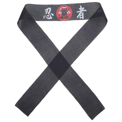 TOVINANNA Japanisches Kopftuch-Stirnband japanisches Hachimaki weißes breites Stirnband Haarband Bandanas für Männer japanisches Stirnband für Frauen Kochzubehör Sport Schal von TOVINANNA