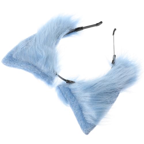 TOVINANNA Katzenohren Stirnband für Flauschige Tierohren Kopfbedeckung für Partys Cosplay und Alltagslook Leicht und Tragbar Accessoire für Kreative Styles von TOVINANNA
