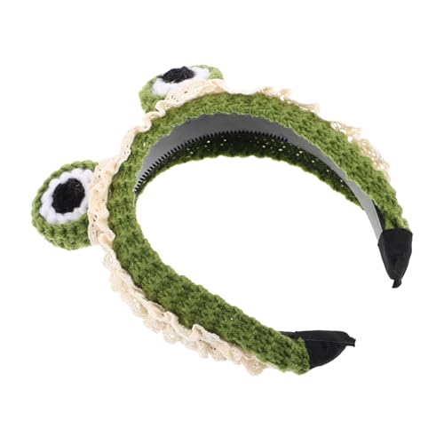 TOVINANNA Kawaii Frosch Stirnband Niedliches Haarband für Gesichtswäsche Haarband für Damen Mädchen Cosplay Zubehör für Schönheitsroutine TOVINANNA Kawaii Frosch Stirnband Niedliches Haarband für Gesichtswäsche Haarband für Damen Mädchen Cosplay Zubehör für Schönheitsroutine von TOVINANNA