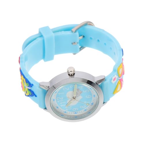 TOVINANNA Junge Mädchen-cartoon-uhr Aus Hochwertigen Materialien Bequemes Armband Mit Hübschen Mustern Quarzuhr Mit Großen Ziffern Und Schlichtem Zifferblattdesign Als Geburtstagsgeschenk We von TOVINANNA