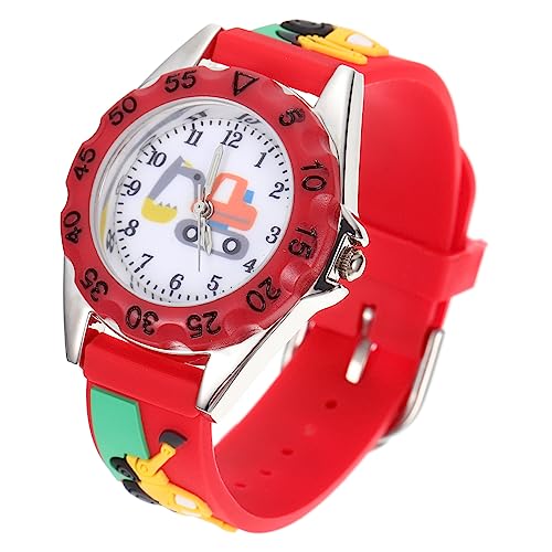 TOVINANNA Kinderuhr Jungen Mädchen 3D Cartoon Digital Armbanduhr Verstellbar Silikon für Sport und Freizeit von TOVINANNA