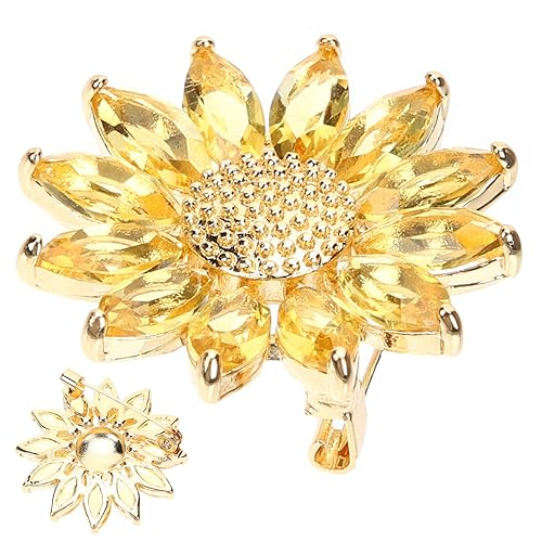 TOVINANNA Kleine Brosche Pin Clip Elegantes Blumenaccessoire für Frauen für Kleidung Hüte Schals Perfektes zu Geburtstagen Valentinstag von TOVINANNA