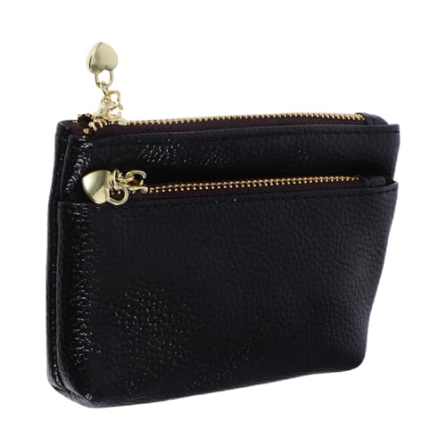 TOVINANNA Kleines Portemonnaie Für Damen Weiches Kunstleder Kompakte Geldbörse Mit Reißverschluss Zum Organisieren Von Karten Münzen Und Persönlichen Gegenständen von TOVINANNA