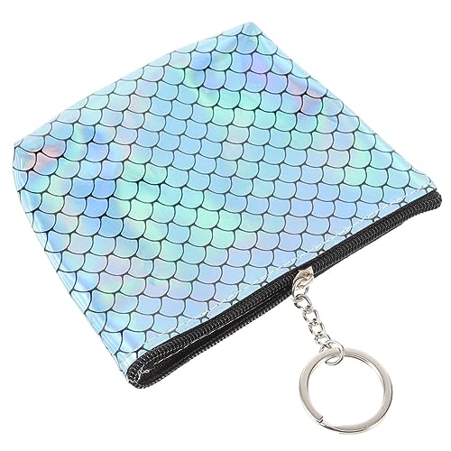 TOVINANNA Kleine Geldbörse für Damen PU Kreatives Design Leicht Tragbar für Studenten Berufstätige Multifunktionale Clutch mit Reißverschluss von TOVINANNA