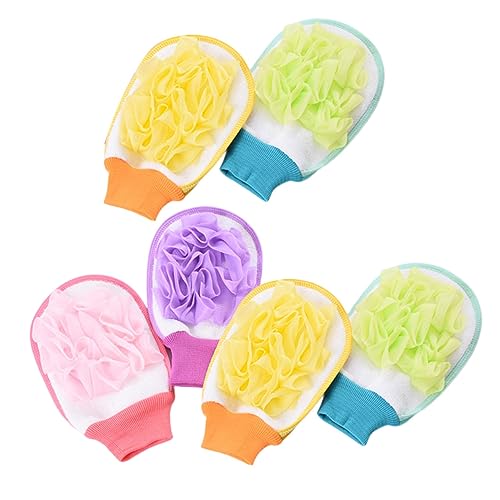 TOVINANNA 6stücke Badehandschuhe Einseitige Peeling-handschuhe Für Männer Und Frauen Entfernt Abgestorbene Haut Fördert Die Durchblutung Farbe Zufällig TOVINANNA 6stücke Badehandschuhe Einseitige Peeling-handschuhe Für Männer Und Frauen Entfernt Abgestorbene Haut Fördert Die Durchblutung Farbe Zufällig von TOVINANNA