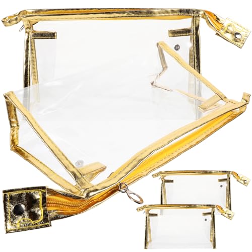 TOVINANNA Reise-Kosmetiktasche 4-teilig Make-up-Organizer Mit Reißverschluss Tragbare Aufbewahrungstasche Für Toilettenartikel Kosmetik-aufbewahrungsbox von TOVINANNA