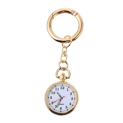 TOVINANNA Krankenschwester Taschenuhr Mit Quarzwerk Hängeuhr Mit Schlüsselanhänger Medizinische Uhr Zum Tragen Für Krankenschwester Und Pflegekräfte von TOVINANNA
