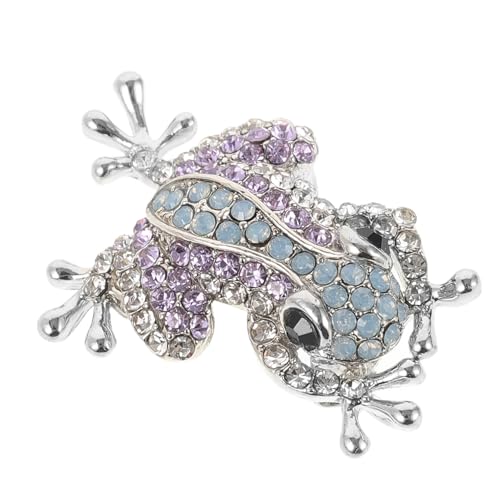 TOVINANNA Frosch Brosche Metall Nadel für Damen und Herren Cartoon Anstecknadel Kleidung Dekoration Langlebig und Kreativ für Pullover Taschen und Schals von TOVINANNA