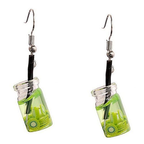 TOVINANNA Obst-ohrringe Aus Grün Damen-ohrhänger Kreativer Ohrschmuck Lustiges Modeschmuck-accessoire Für Partys Bankette Und Alltag TOVINANNA Obst-ohrringe Aus Grün Damen-ohrhänger Kreativer Ohrschmuck Lustiges Modeschmuck-accessoire Für Partys Bankette Und Alltag von TOVINANNA