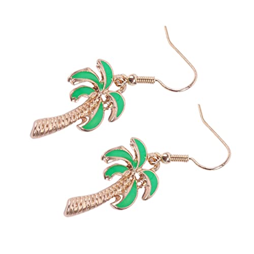 TOVINANNA Kreative Ohrringe im Kokosnussbaum Design Süße Dangle Ohrhänger für Frauen für Hawaii Partys Alltagskleidung und Besondere Anlässe von TOVINANNA