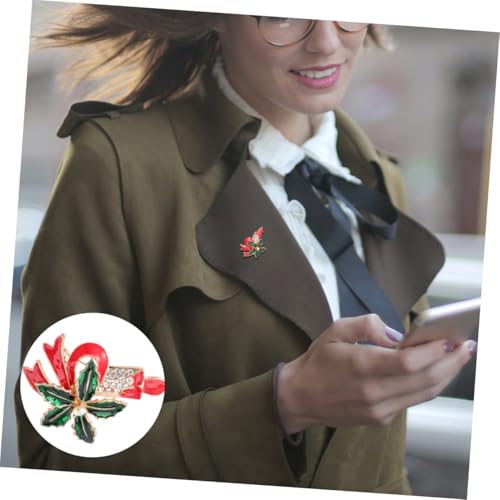 TOVINANNA Kreative Weihnachtsbrosche Cartoon Design Modische Anstecknadel für Kleidung Taschen Jacken Vielseitiger Weihnachtsschmuck Einzigartiges Accessoire für Festliche Anlässe und TOVINANNA Kreative Weihnachtsbrosche Cartoon Design Modische Anstecknadel für Kleidung Taschen Jacken Vielseitiger Weihnachtsschmuck Einzigartiges Accessoire für Festliche Anlässe und von TOVINANNA