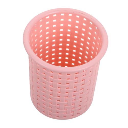 TOVINANNA Stifthalter Aus Kunstrattan Schreibtisch-aufbewahrungs-organizer Stiftebecherhalter Für Büro Kosmetikpinselhalter Desktop-organizer Für Stifte Und Schreibwaren von TOVINANNA