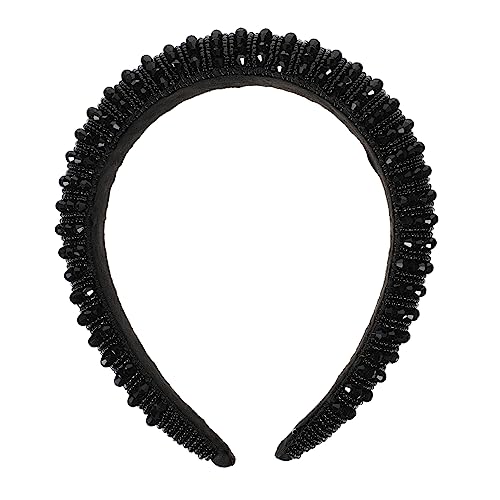 TOVINANNA Kopfschmuck Strass Kristall Breites Stirnband Haarband Für Frauen Mädchen Party Hochzeit Geburtstag Accessoires Zubehör von TOVINANNA