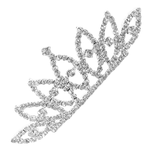 TOVINANNA Kinder Krone Tiara Strass Kammkronen Schmuck Für Mädchen Elegant Leicht Langlebig Für Geburtstagsfeiern Und Kostüme von TOVINANNA