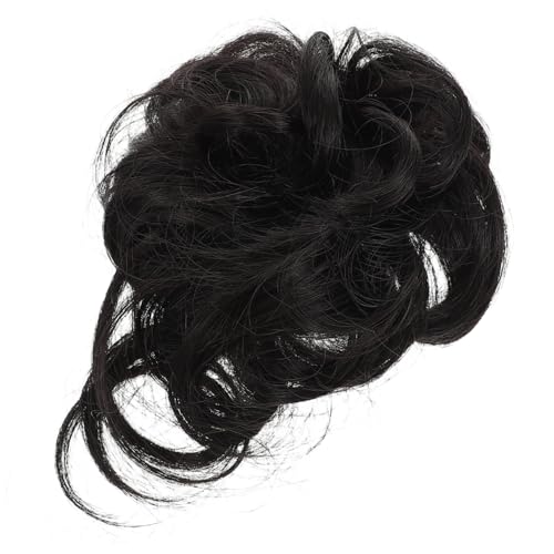 TOVINANNA Haarknoten-scrunchie Synthetisches Lockiges Haarteil Für Hochsteckfrisuren Elastisches Band Für Unordentlichen Dutt Haarverlängerung Modisches Accessoire Für Frauen von TOVINANNA