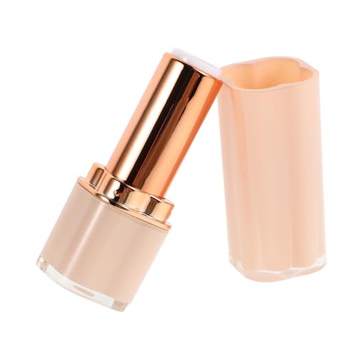 TOVINANNA Leerer Lippenstiftbehälter Nachfüllbarer Lip Balm Tube Mit Elegantem Vierblättrigem Design Tragbar Und Benutzerfreundlich Für Kosmetik Und von TOVINANNA