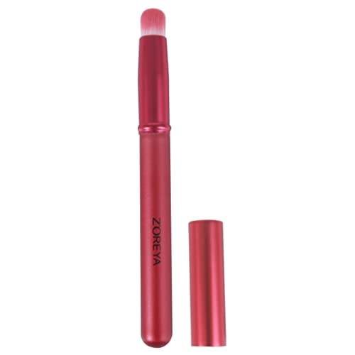 TOVINANNA Lip Gloss Pinsel Für Lippen Und Augen Hochwertiger Make-up Tragbar Mit Kappe Für Präzises Auftragen Von Lippenstift Und Lidschatten Vielseitiges Kosmetikwerkzeug Für von TOVINANNA
