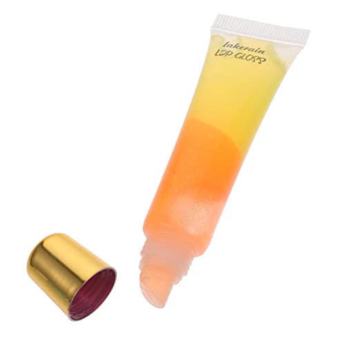 TOVINANNA Lipgloss Lippenöl feuchtigkeitsspendend silberne Haarperlen Barbier protect schutzzelt Lippenöle Lippenstift Schönheitswerkzeuge für Frauen Mädchen einstellen Schlauch Vitamin E von TOVINANNA