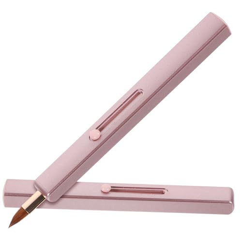 TOVINANNA Lippenbürste Lip Gloss Makeup Pinsel Für Lippenstift Und Concealer Tragbares Design Pink Ideal Für Präzises Auftragen Von Lippenpflege Und Farbe von TOVINANNA
