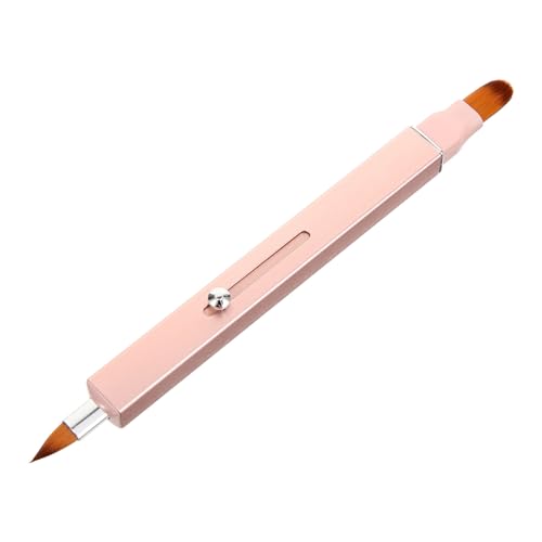 TOVINANNA Lip Gloss Brush Doppelkopf Lippenpinsel Für Präzise Lippenanwendung Tragbarer Ausziehbarer Lippenstift- Für Makelloses Makeup Für Unterwegs Und Einfach Zu Verstauen von TOVINANNA