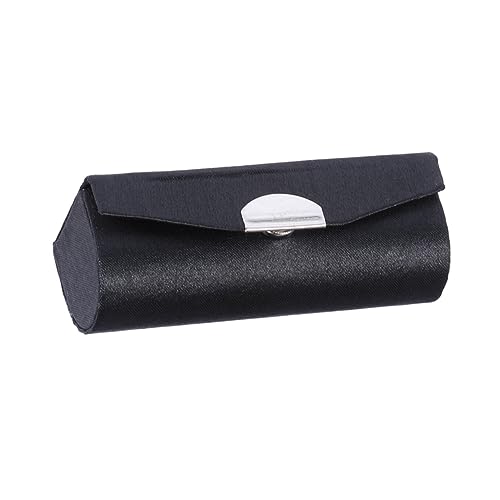 TOVINANNA Lipstick Organizer Box mit Spiegel Kompakte Make Up Tasche für Lippenstift Lipgloss Lippenbalsam Langlebige Schwarze Aufbewahrungsbox für Reise Geschenkidee zu Weihnachten und von TOVINANNA