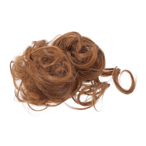 TOVINANNA Lockiges Haar Pferdeschwanz-perücke Gefälschter Haarknoten-clip für Frauen Unordentlicher Dutt Haarverlängerungen Dutt-perücke Dutt-haarteil von TOVINANNA
