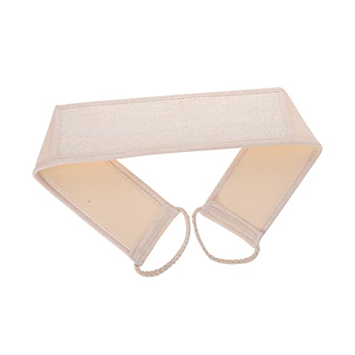 TOVINANNA Peeling-badetuch Mit Luffa-schrubber – Pflege Natürlicher Luffa Und Hochwertige Baumwolle Sanfte Entfernung Abgestorbener Hautzellen von TOVINANNA