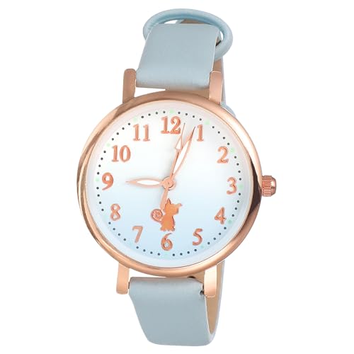 TOVINANNA Glow Armbanduhr Für Junge Mädchen Mädchen Mit Leuchtendem Ziffernblatt Quarzuhr Mit Verstellbarem Armband Für Kleinkinder von TOVINANNA