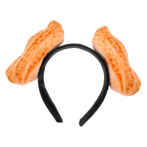 TOVINANNA Erdnuss-stirnband Für Frauen Lustiges Haarband in -optik Stirnband Mit Süßem Design Für Partys Und Cosplay von TOVINANNA