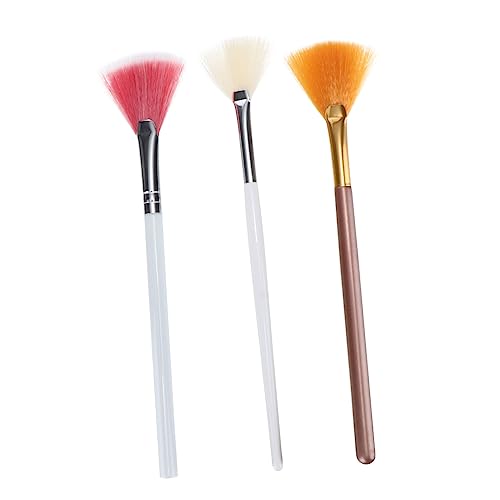 TOVINANNA Luxuriöses Make-up-pinsel-set 3-teilig Highlight-pinsel Rouge- für Teenager-mädchen Festival Einfach Zu Bedienende Werkzeuge von TOVINANNA