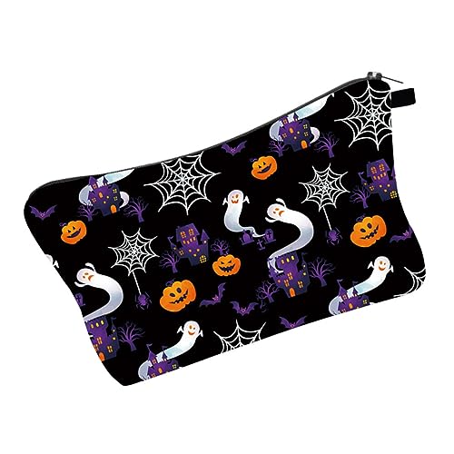 TOVINANNA Makeup Pouch Handytasche Mit Digitalem Druck wasserdichte Kosmetiktasche Für Damen Für Und Halloween Praktische Aufbewahrung Für Make-up Und Essentials von TOVINANNA