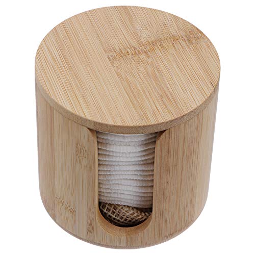 TOVINANNA Make-up-entferner-pads Aus Bambusfaser Gesichtsreinigungspads Wiederverwendbar Mit Aufbewahrungsbehälter Für Heimgebrauch Und Unterwegs von TOVINANNA