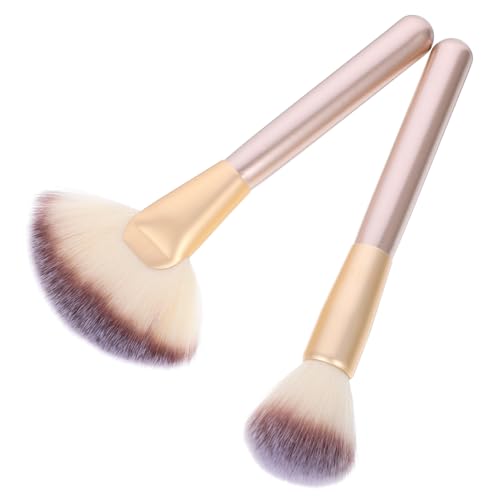 TOVINANNA Make-up-fan-pinsel Für Puder Make-up Mit Weichen Borsten Für Highlighter Und Lidschatten Für Und von TOVINANNA