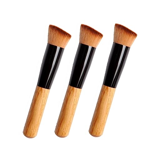 TOVINANNA 3stücke Make-up-pinsel Für Lose Puder Und Lidschatten Make-up-zubehör Für Damen Beauty-pinsel Aus Hochwertiger Kunstfaser von TOVINANNA