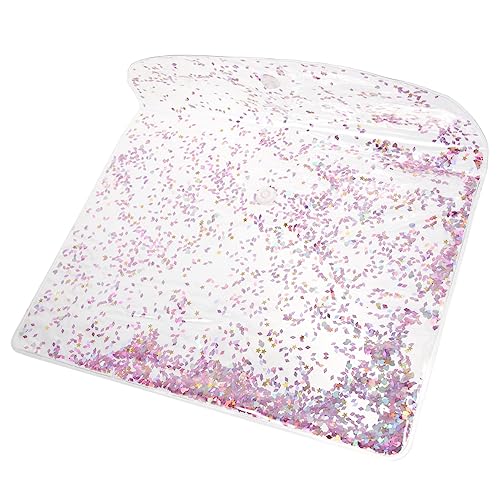 TOVINANNA Tragbare Kosmetiktasche Für Reisen Transparente Reisetasche Mit Halter Für Make-up-Pinsel Make-up-Tasche Für Frauen Geeignet Für Outdoor-aktivitäten von TOVINANNA