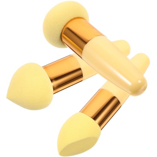 TOVINANNA Make-up-tools 3er-set Mit Puff Make-up-pinsel Für Damen Zum Trocken- Und Nass-auftragen von TOVINANNA