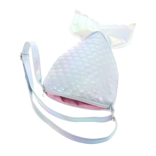 TOVINANNA Meerjungfrau Messenger Bag Crossbody für Stilvolle Aufbewahrungstasche Schimmerndem Langlebig Kreativ Partys von TOVINANNA