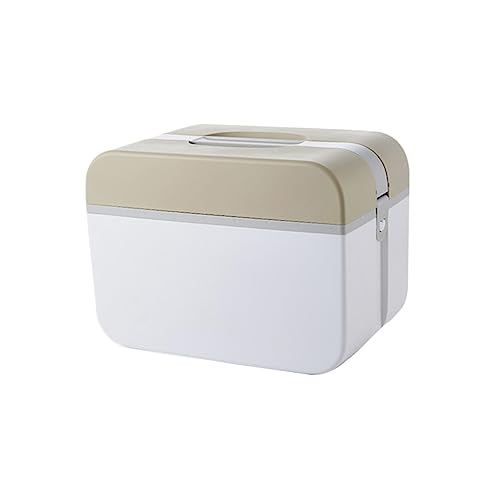 TOVINANNA Notfallmedizinkoffer Tragbare Aufbewahrungsbox Medikamentenbox Mit Griff Stabiler Medikamenten-Organizer Aus Kunststoff 5235 Mittlere Größe von TOVINANNA