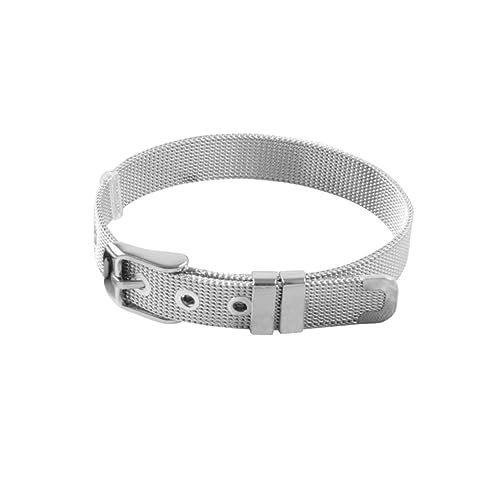TOVINANNA Mesh Kettenarmband für Männer Verstellbar Modisch Langlebig Angenehme Haptik von TOVINANNA