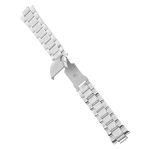 TOVINANNA Metallarmband mit Deployant Verschluss Robustes Uhrenband für Herren für Sportliche Aktivitäten und Formelle Anlässe von TOVINANNA