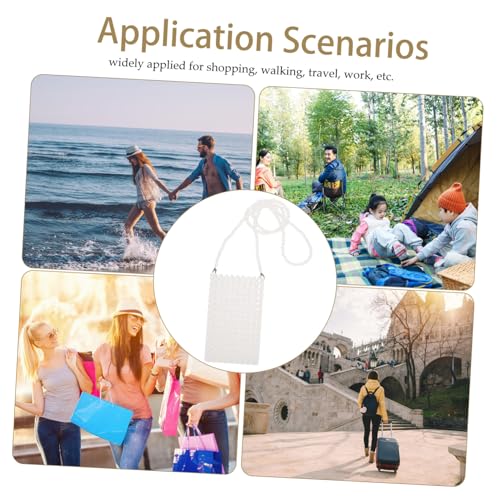 TOVINANNA Mini Umhängetasche Damen Handgefertigt Gewebte Perlen Kleine Schultertasche Leicht Elegant Für Hochzeit Party Abendveranstaltungen von TOVINANNA