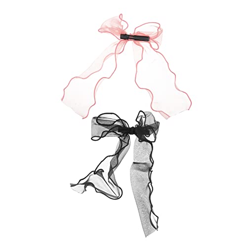 TOVINANNA Modische Haarnadel Für Mädchen Kopfschmuck-clips Für Damen Mit -schleife 2-teiliges Clip-set von TOVINANNA