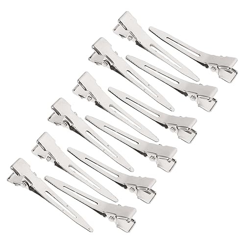 TOVINANNA 50stücke Entenschnabel Haarspangen Metall Haarnadeln Für Damen Mädchen Friseursalons Alltag Büro Party Reisen Haar Zubehör von TOVINANNA