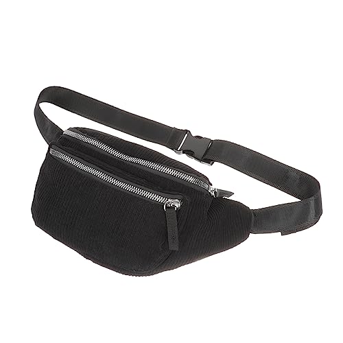 TOVINANNA Multifunktionale Hüfttasche Velours Crossbody Bag mit Kette für Outdoor Aktivitäten Freizeit Schule Partys für Erwachsene Strapazierfähig von TOVINANNA