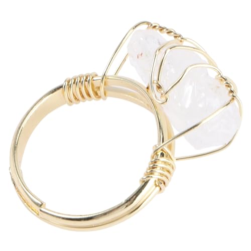 TOVINANNA Natürlicher Finger Ring Verstellbarer Schmuck Weißem Modisches Handgefertigtes Accessoire für Damen für an Freundinnen Schwestern und Mütter TOVINANNA Natürlicher Finger Ring Verstellbarer Schmuck Weißem Modisches Handgefertigtes Accessoire für Damen für an Freundinnen Schwestern und Mütter von TOVINANNA