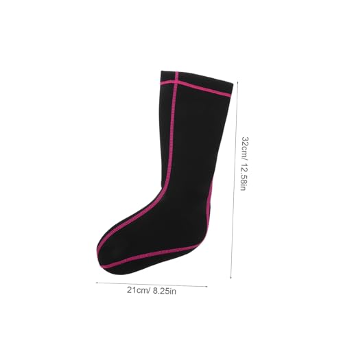 TOVINANNA Neopren Tauchsocken Unisex Winddicht Warm Langlebig Elastisch für Tauchen Schnorcheln Winter Schwimmen Strandgröße von TOVINANNA