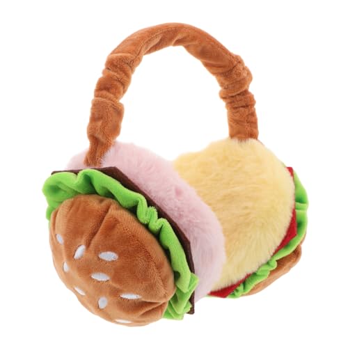 TOVINANNA Flauschige Ohrenschützer Für Damen -ohrenwärmer Hamburgerform Für Kaltes Wetter von TOVINANNA