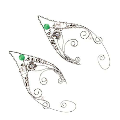 TOVINANNA Ohrclips Ohrklemmen Ohrringe für Damen Handgefertigte Ear für Alltag Cosplay und Besondere Anlässe Ohrenaccessoires von TOVINANNA