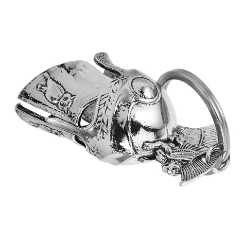 TOVINANNA Helm-schlüsselanhänger Aus Metall Im Antiken Stil Römischer Helm-anhänger Für Schlüssel Rucksack- Outdoor-reise-zubehör von TOVINANNA